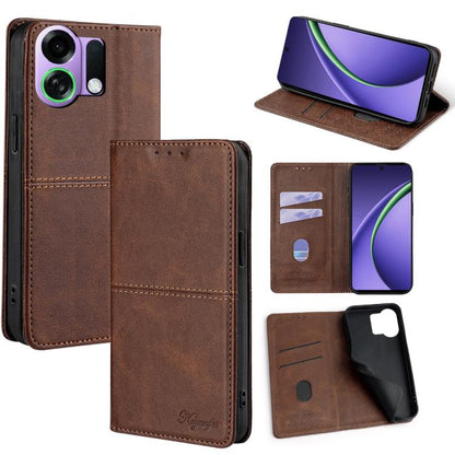 Cow Texture Magnetic Leather Phone Case, For OPPO F31 5G, For OPPO Find X9 Pro 5G, For OPPO K13 Turbo Pro 5G, For OPPO Reno14 F 5G