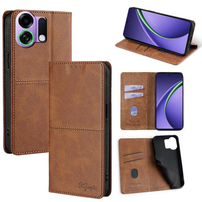Cow Texture Magnetic Leather Phone Case, For OPPO F31 5G, For OPPO Find X9 Pro 5G, For OPPO K13 Turbo Pro 5G, For OPPO Reno14 F 5G