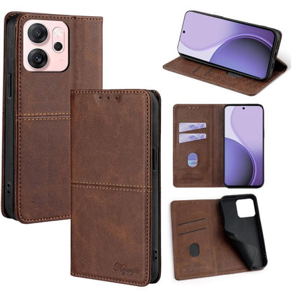 Cow Texture Magnetic Leather Phone Case, For OPPO F31 5G, For OPPO Find X9 Pro 5G, For OPPO K13 Turbo Pro 5G, For OPPO Reno14 F 5G