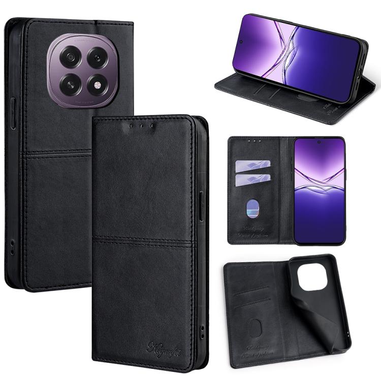 Cow Texture Magnetic Leather Phone Case, For OPPO Find X8 Ultra 5G, For OPPO F29 5G Global, For OPPO A5 Pro 5G Global, For OPPO A3 5G India