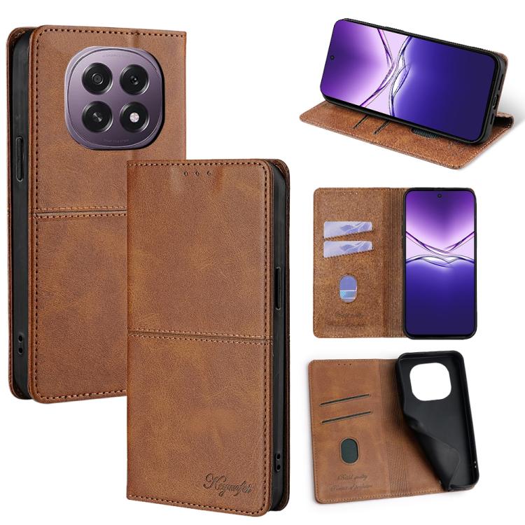 Cow Texture Magnetic Leather Phone Case, For OPPO Find X8 Ultra 5G, For OPPO F29 5G Global, For OPPO A5 Pro 5G Global, For OPPO A3 5G India