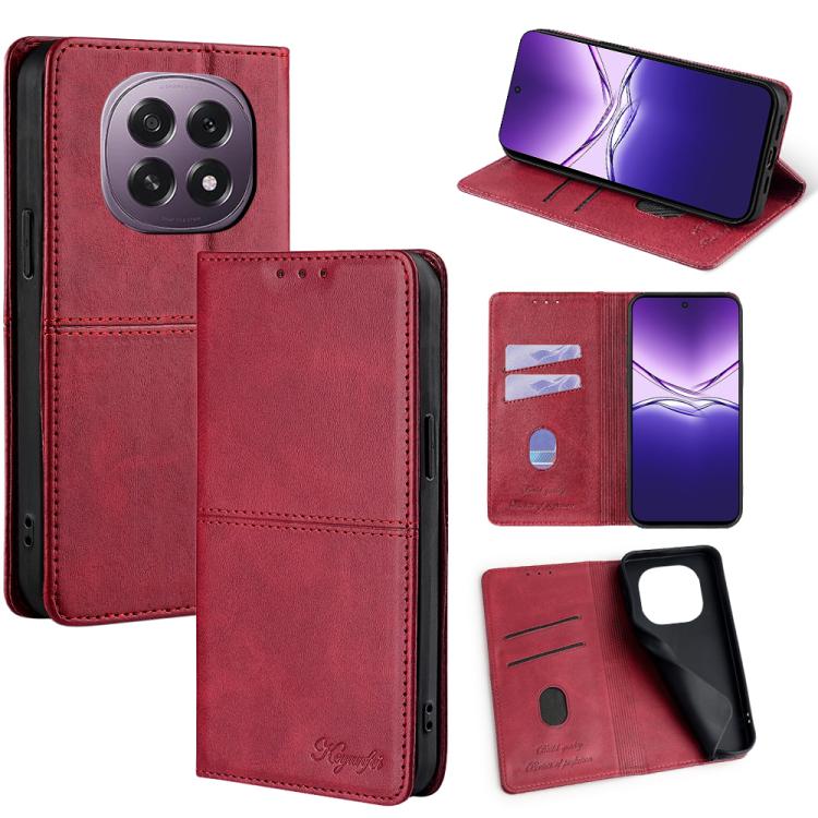 Cow Texture Magnetic Leather Phone Case, For OPPO Find X8 Ultra 5G, For OPPO F29 5G Global, For OPPO A5 Pro 5G Global, For OPPO A3 5G India