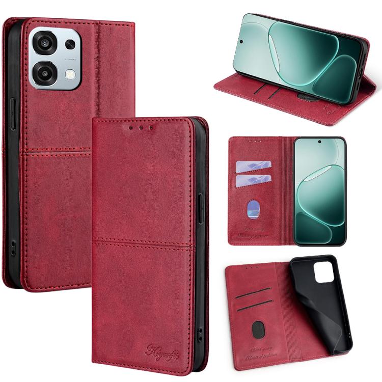 Cow Texture Magnetic Leather Phone Case, For OPPO F31 5G, For OPPO Find X9 Pro 5G, For OPPO K13 Turbo Pro 5G, For OPPO Reno14 F 5G