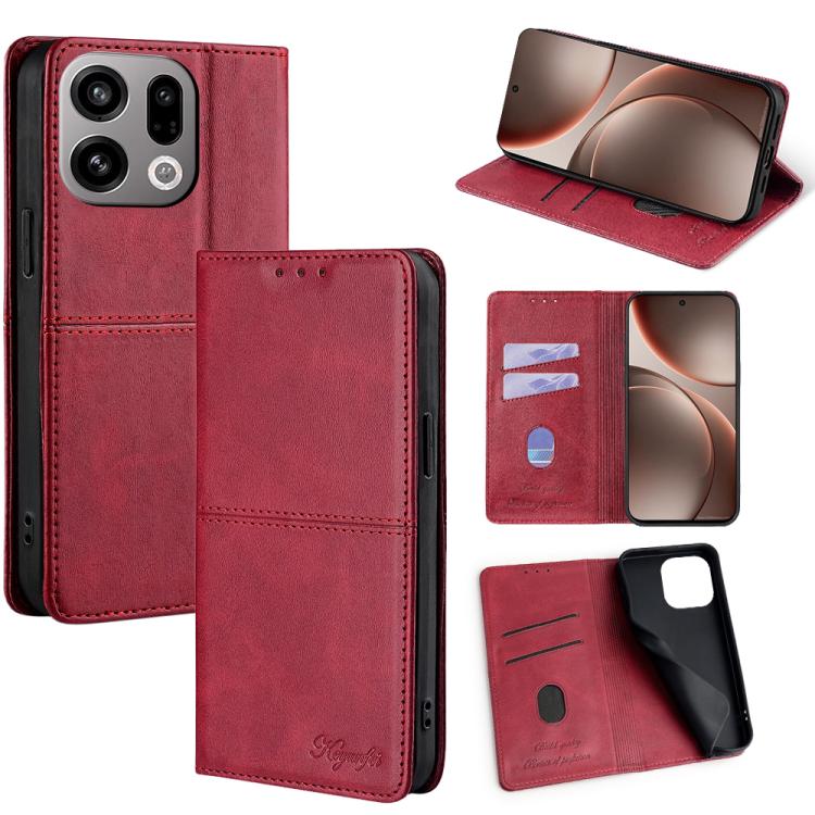 Cow Texture Magnetic Leather Phone Case, For OPPO Find X9s Pro 5G, For OPPO Find X9 Ultra 5G, For OPPO A6s 4G, For OPPO Find X9 5G