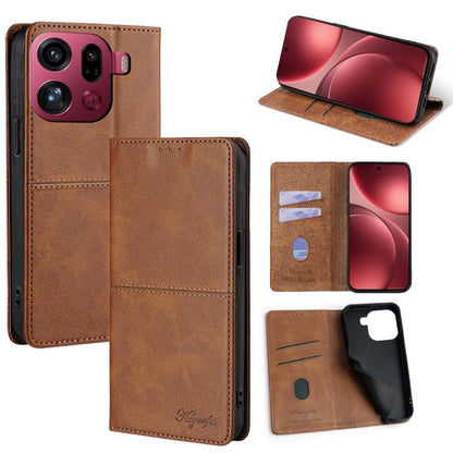 Cow Texture Magnetic Leather Phone Case, For OPPO F31 5G, For OPPO Find X9 Pro 5G, For OPPO K13 Turbo Pro 5G, For OPPO Reno14 F 5G