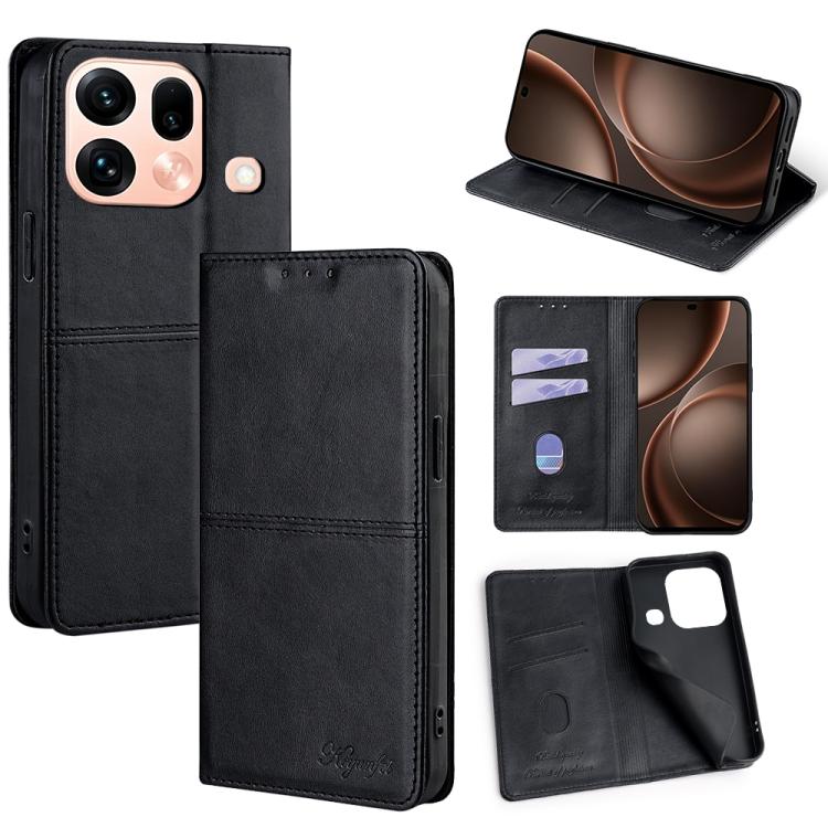 Cow Texture Magnetic Leather Phone Case, For OPPO Find X9s Pro 5G, For OPPO Find X9 Ultra 5G, For OPPO A6s 4G, For OPPO Find X9 5G