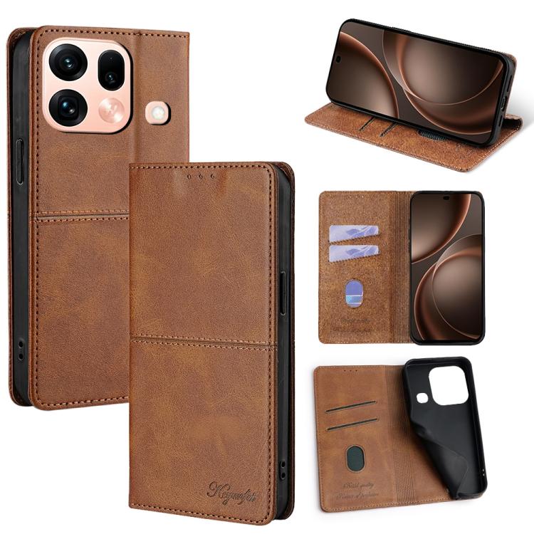 Cow Texture Magnetic Leather Phone Case, For OPPO Find X9s Pro 5G, For OPPO Find X9 Ultra 5G, For OPPO A6s 4G, For OPPO Find X9 5G