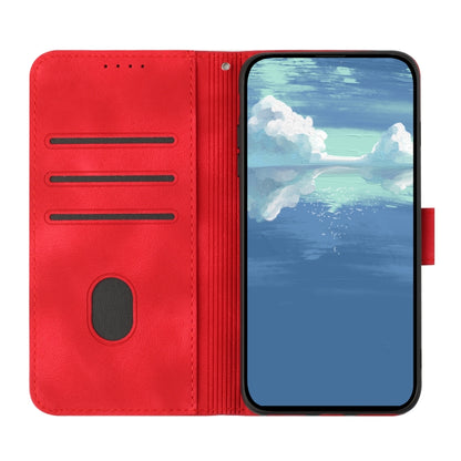 Line Pattern Skin Feel Leather Phone Case, For OPPO A16 4G/A55 5G/A53s 5G, For OPPO Reno6 Pro+ 5G, For OPPO A94 4G/A95 5G/Reno5 Z, For OPPO A94 5G/F19 Pro/F19 Pro+ 5G
