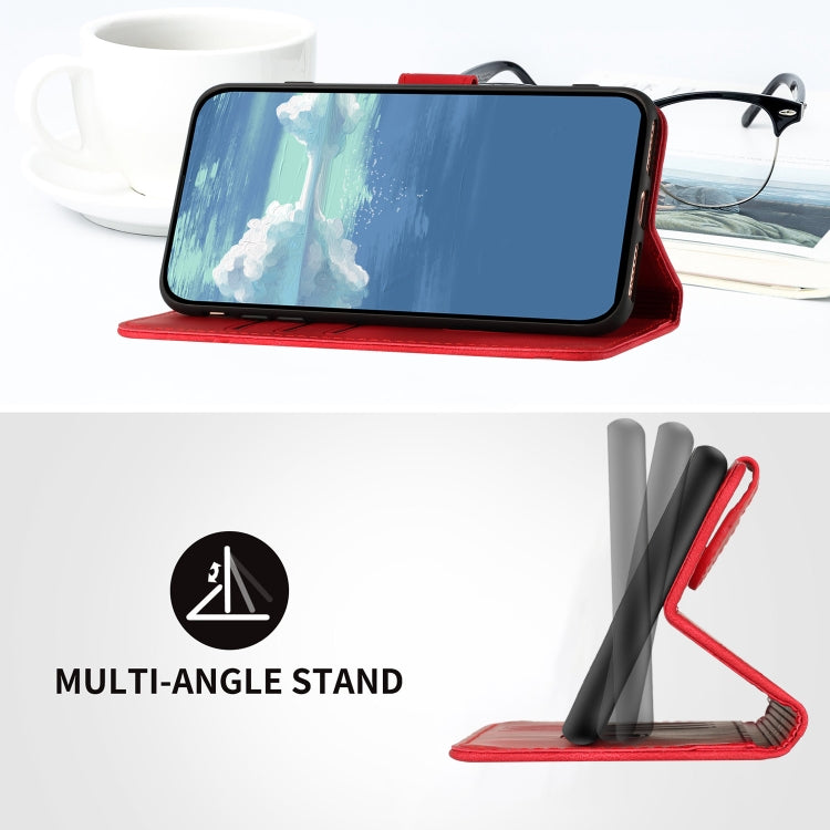 Line Pattern Skin Feel Leather Phone Case, For OPPO A16 4G/A55 5G/A53s 5G, For OPPO Reno6 Pro+ 5G, For OPPO A94 4G/A95 5G/Reno5 Z, For OPPO A94 5G/F19 Pro/F19 Pro+ 5G