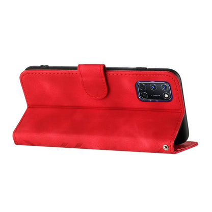 Line Pattern Skin Feel Leather Phone Case, For OPPO A52 / A72 / A92, For OPPO A9 2020/A5 2020