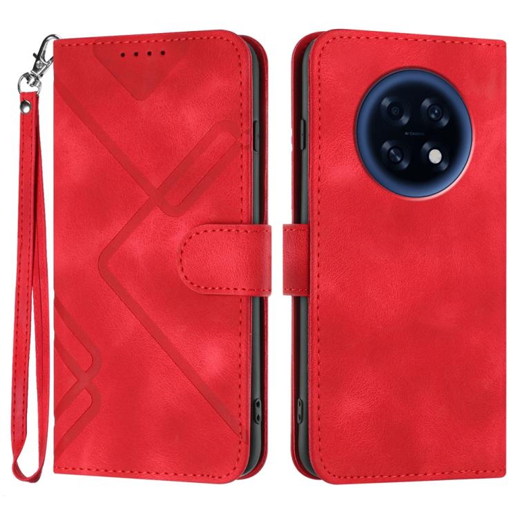 Line Pattern Skin Feel Leather Phone Case, For OPPO Find X9, For OPPO A6 Pro 4G / 5G Global / F31 5G, For OPPO F31 Pro+ 5G / A6 GT 5G, For OPPO Find X9 Pro