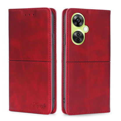 Cow Texture Magnetic Leather Phone Case, For OnePlus Ace 3V 5G, For OnePlus Nord CE4, For OnePlus Nord CE 3 Lite 5G