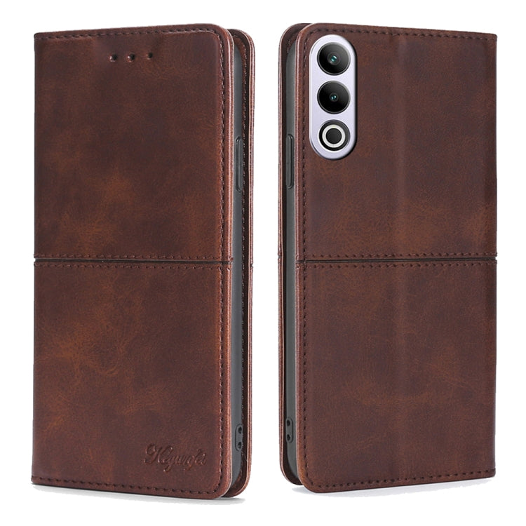 Cow Texture Magnetic Leather Phone Case, For OnePlus Ace 3V 5G, For OnePlus Nord CE4, For OnePlus Nord CE 3 Lite 5G