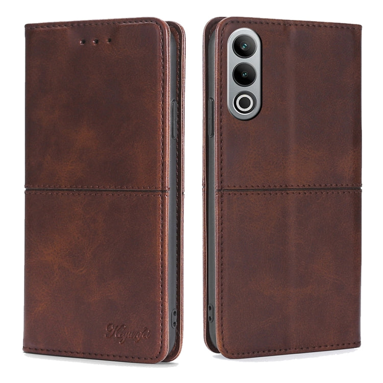 Cow Texture Magnetic Leather Phone Case, For OnePlus Ace 3V 5G, For OnePlus Nord CE4, For OnePlus Nord CE 3 Lite 5G