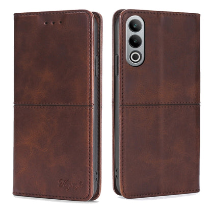 Cow Texture Magnetic Leather Phone Case, For OnePlus Ace 3V 5G, For OnePlus Nord CE4, For OnePlus Nord CE 3 Lite 5G