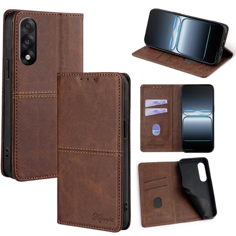 Cow Texture Magnetic Leather Phone Case, For OnePlus Ace 5 Ultra / Nord 5, For OnePlus Ace 5 Racing / Nord CE5, For OnePlus Ace 3 Pro 5G, For OnePlus Nord CE 4 Lite 5G