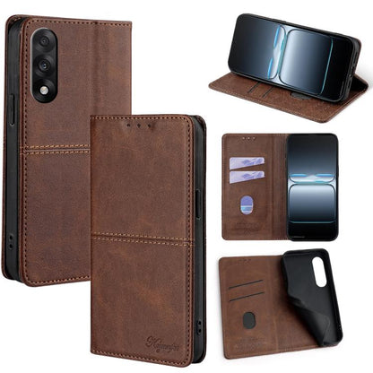 Cow Texture Magnetic Leather Phone Case, For OnePlus Ace 5 Ultra / Nord 5, For OnePlus Ace 5 Racing / Nord CE5, For OnePlus Ace 3 Pro 5G, For OnePlus Nord CE 4 Lite 5G