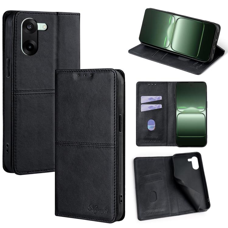 Cow Texture Magnetic Leather Phone Case, For OnePlus Ace 5 Ultra / Nord 5, For OnePlus Ace 5 Racing / Nord CE5, For OnePlus Ace 3 Pro 5G, For OnePlus Nord CE 4 Lite 5G