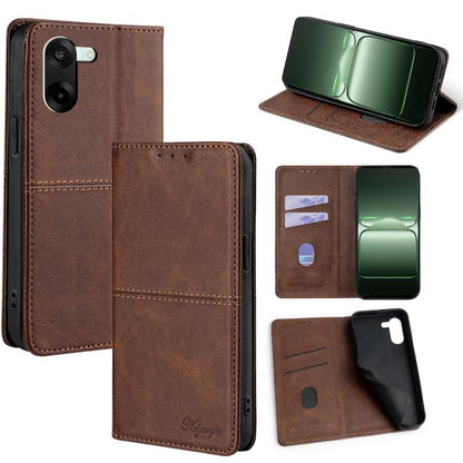 Cow Texture Magnetic Leather Phone Case, For OnePlus Ace 5 Ultra / Nord 5, For OnePlus Ace 5 Racing / Nord CE5, For OnePlus Ace 3 Pro 5G, For OnePlus Nord CE 4 Lite 5G
