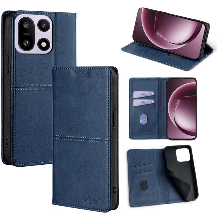 Cow Texture Magnetic Leather Phone Case, For OnePlus 15T 5G, For OnePlus Turbo 6 / 6V, For OnePlus Ace 6, For OnePlus 15 5G