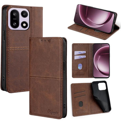 Cow Texture Magnetic Leather Phone Case, For OnePlus 15T 5G, For OnePlus Turbo 6 / 6V, For OnePlus Ace 6, For OnePlus 15 5G