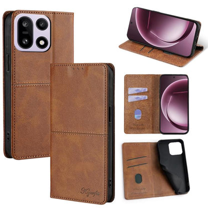 Cow Texture Magnetic Leather Phone Case, For OnePlus 15T 5G, For OnePlus Turbo 6 / 6V, For OnePlus Ace 6, For OnePlus 15 5G
