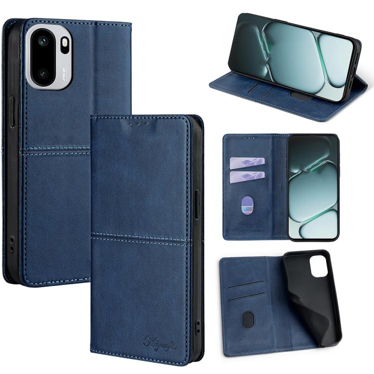 Cow Texture Magnetic Leather Phone Case, For OnePlus 15T 5G, For OnePlus Turbo 6 / 6V, For OnePlus Ace 6, For OnePlus 15 5G