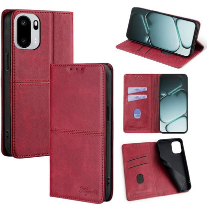 Cow Texture Magnetic Leather Phone Case, For OnePlus 15T 5G, For OnePlus Turbo 6 / 6V, For OnePlus Ace 6, For OnePlus 15 5G