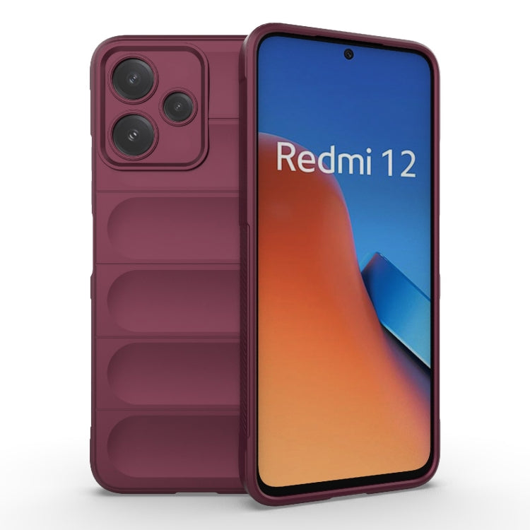 Magic Shield TPU + Flannel Phone Case, For Xiaomi Redmi K70 / K70 Pro 5G, For Xiaomi Redmi 12 5G