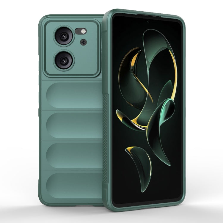 Magic Shield TPU + Flannel Phone Case, For Xiaomi Redmi 13C 4G Global, For Xiaomi Redmi K60 Ultra