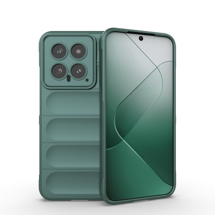 Magic Shield TPU + Flannel Phone Case, For Xiaomi 14 Pro 5G, For Xiaomi 14 5G