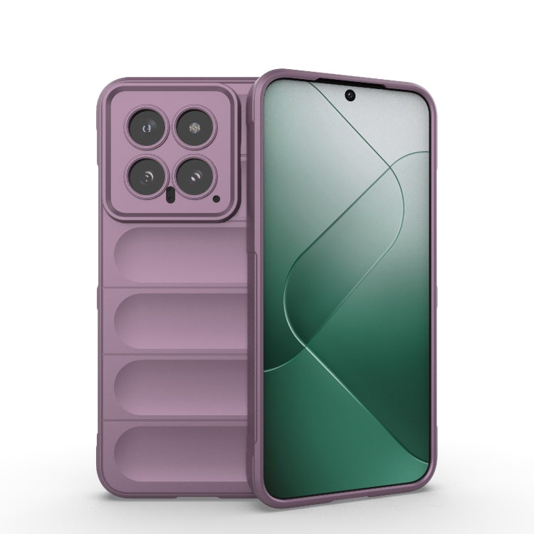 Magic Shield TPU + Flannel Phone Case, For Xiaomi 14 Pro 5G, For Xiaomi 14 5G