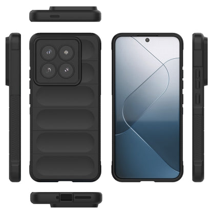 Magic Shield TPU + Flannel Phone Case, For Xiaomi 14 Pro 5G, For Xiaomi 14 5G