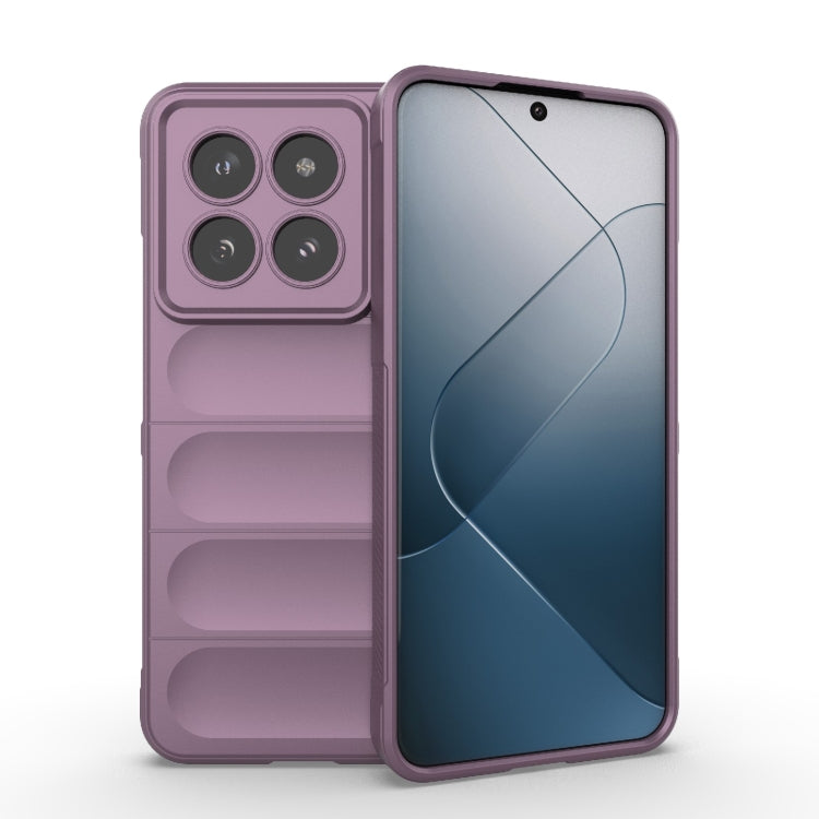 Magic Shield TPU + Flannel Phone Case, For Xiaomi 14 Pro 5G, For Xiaomi 14 5G