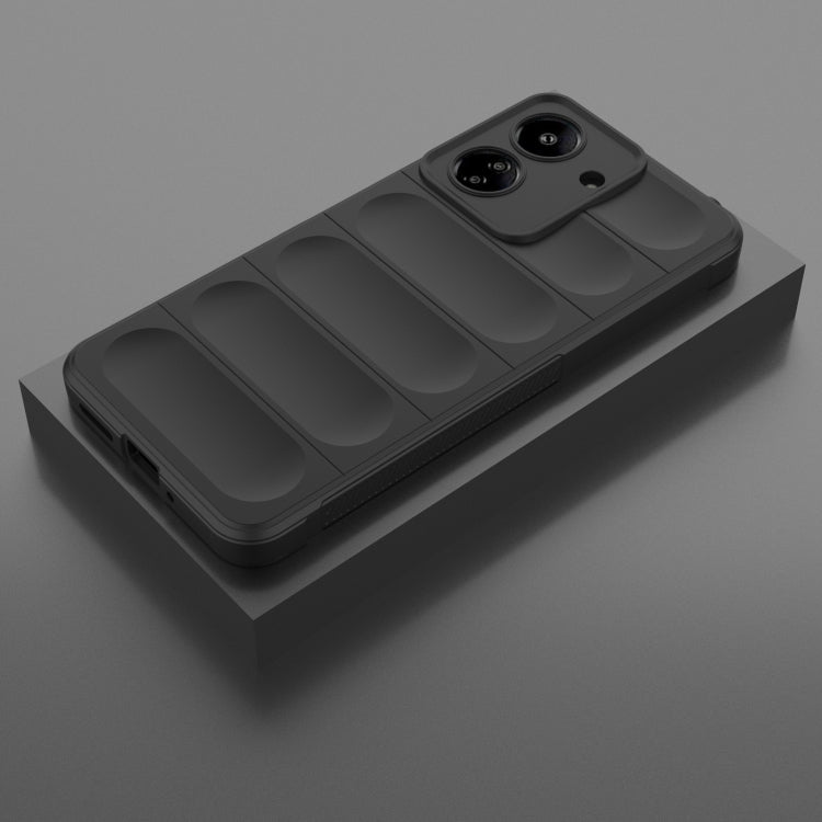Magic Shield TPU + Flannel Phone Case, For Xiaomi Redmi 13C 4G Global, For Xiaomi Redmi K60 Ultra