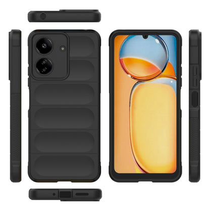 Magic Shield TPU + Flannel Phone Case, For Xiaomi Redmi 13C 4G Global, For Xiaomi Redmi K60 Ultra