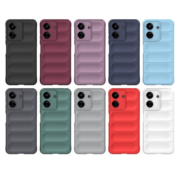 Magic Shield TPU + Flannel Phone Case, For Xiaomi Redmi 13C 4G Global, For Xiaomi Redmi K60 Ultra