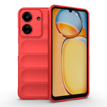 Magic Shield TPU + Flannel Phone Case, For Xiaomi Redmi 13C 4G Global, For Xiaomi Redmi K60 Ultra