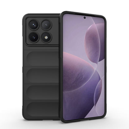 Magic Shield TPU + Flannel Phone Case, For Xiaomi Redmi K70 / K70 Pro 5G, For Xiaomi Redmi 12 5G