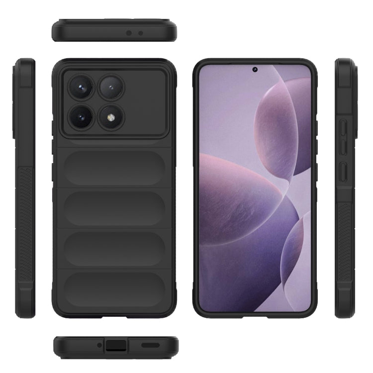 Magic Shield TPU + Flannel Phone Case, For Xiaomi Redmi K70 / K70 Pro 5G, For Xiaomi Redmi 12 5G