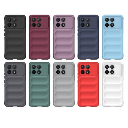 Magic Shield TPU + Flannel Phone Case, For Xiaomi Redmi K70 / K70 Pro 5G, For Xiaomi Redmi 12 5G