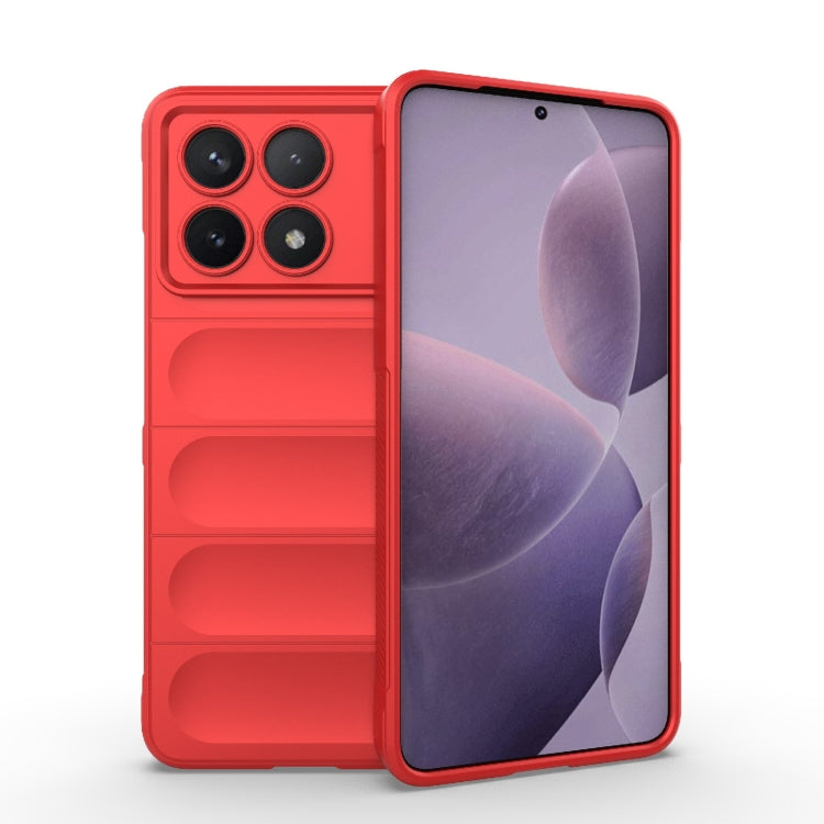 Magic Shield TPU + Flannel Phone Case, For Xiaomi Redmi K70 / K70 Pro 5G, For Xiaomi Redmi 12 5G