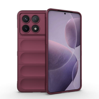 Magic Shield TPU + Flannel Phone Case, For Xiaomi Redmi K70 / K70 Pro 5G, For Xiaomi Redmi 12 5G