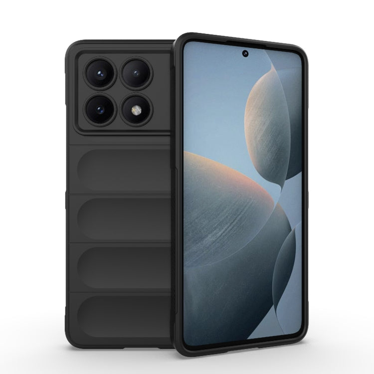 Magic Shield TPU + Flannel Phone Case, For Xiaomi Redmi 13C 5G, For Xiaomi Redmi K70E 5G