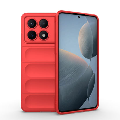 Magic Shield TPU + Flannel Phone Case, For Xiaomi Redmi 13C 5G, For Xiaomi Redmi K70E 5G