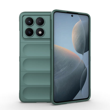 Magic Shield TPU + Flannel Phone Case, For Xiaomi Redmi 13C 5G, For Xiaomi Redmi K70E 5G
