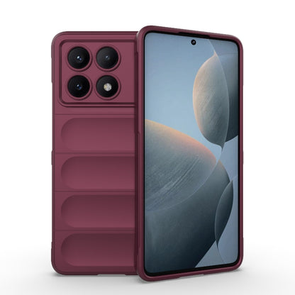 Magic Shield TPU + Flannel Phone Case, For Xiaomi Redmi 13C 5G, For Xiaomi Redmi K70E 5G