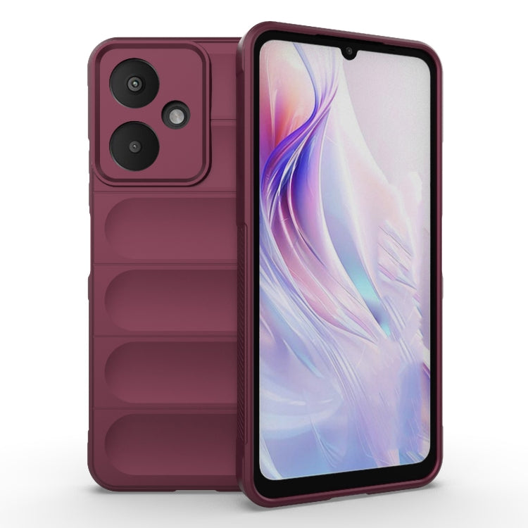Magic Shield TPU + Flannel Phone Case, For Xiaomi Redmi 13C 5G, For Xiaomi Redmi K70E 5G