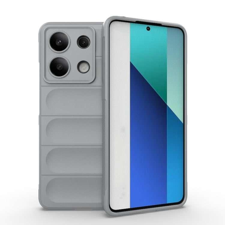 Magic Shield TPU + Flannel Phone Case, For Xiaomi Redmi Note 13 Pro 4G Global, For Xiaomi Redmi Note 13 4G Global