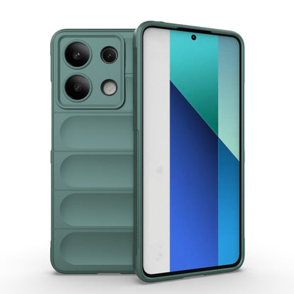 Magic Shield TPU + Flannel Phone Case, For Xiaomi Redmi Note 13 Pro 4G Global, For Xiaomi Redmi Note 13 4G Global